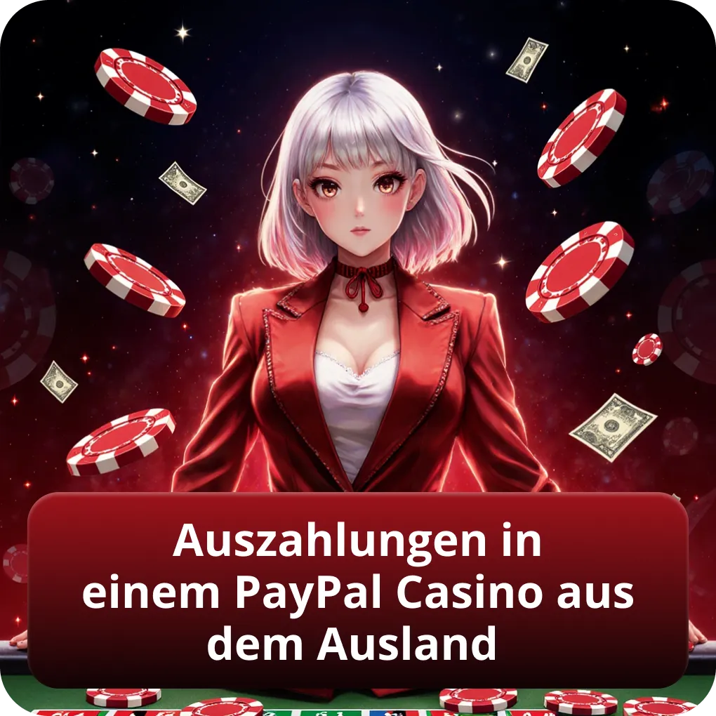 Auszahlungen in einem PayPal Casino aus dem Ausland