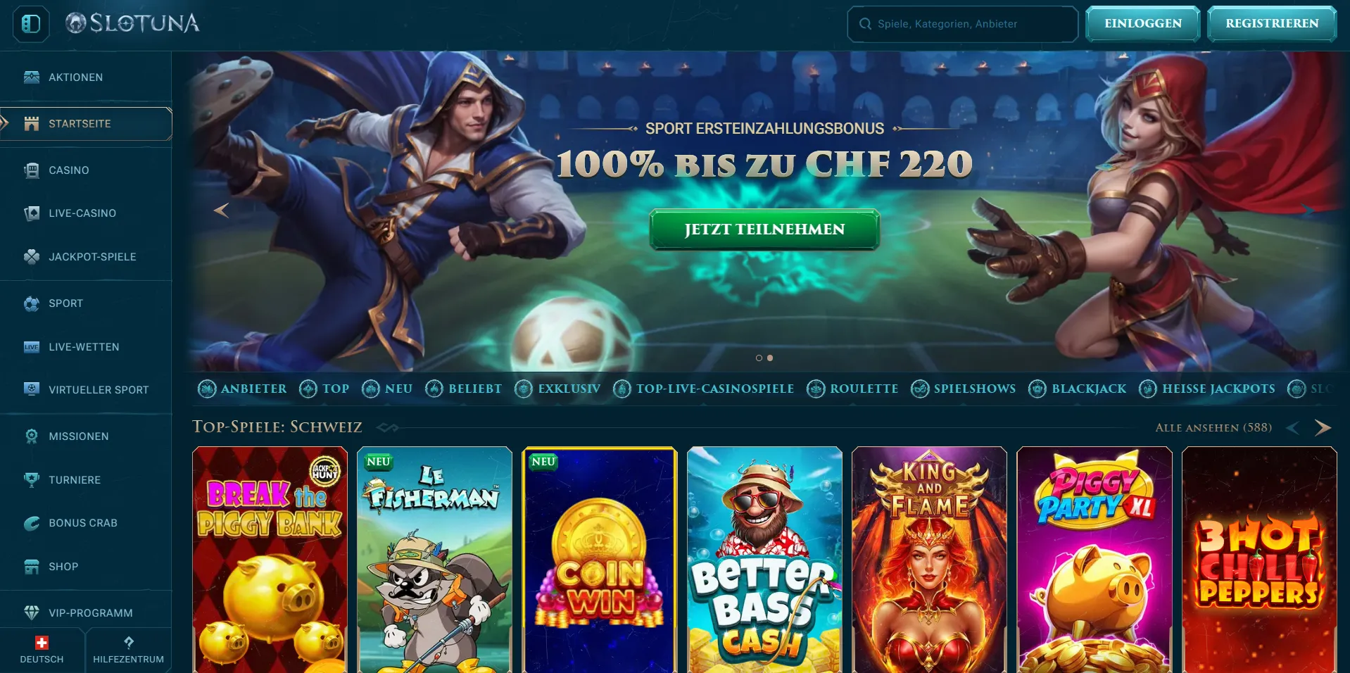 Willkommensboni und No-Deposit-Angebote bei Online Casino Ausland seriös