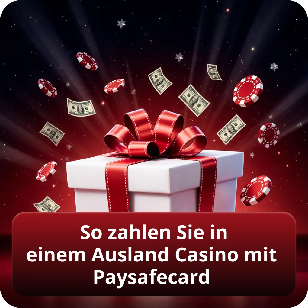 So zahlen Sie in einem Ausland Casino mit Paysafecard