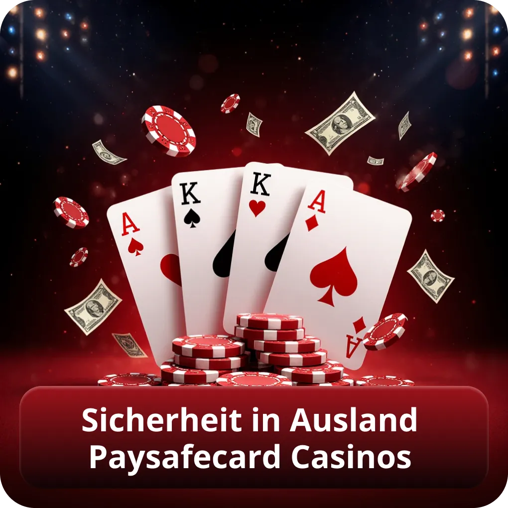 Sicherheit in Ausland Paysafecard Casinos